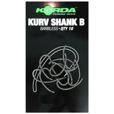 Obrázok produktu pre Korda Háčiky Kurv Shank Hooks B - Bez protihrotom 10