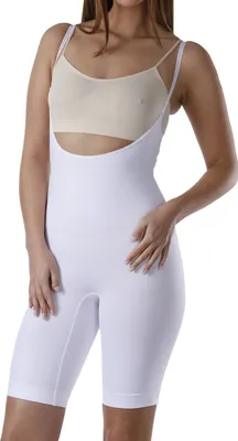 Produktbild von Yenita® Figurformender Shapewear Body mit Bein L weiss