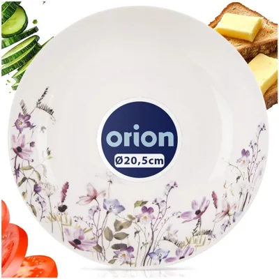 Produktbild von Suppenschüssel aus Porzellan, 20,5 cm, Blumendekor, 600 ml