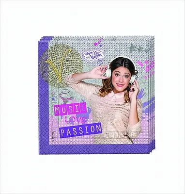 Produktbild von Violetta Gold Edition 2-lagige Papierservietten 33x33cm