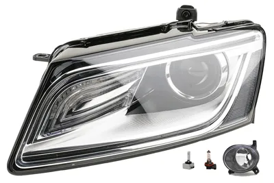 Produktbild von Scheinwerfer passend für Audi Q5 8R 06/12- Xenon D3S Links + Nebel +Leuchtmittel 8R0941043C 8R0941043 8T0941699B 8T0941699A Johns