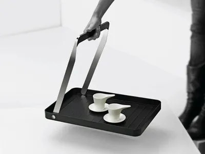 Produktbild von STELTON Serviertablett mit Griff Tablett Take away X-8