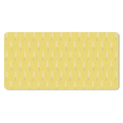 Obrázok produktu pre Podložka pod myš - Kvety - Pastelové - Vzory - 80x40cm - Rohožka pod myš