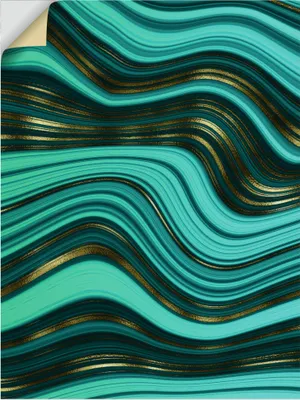 Produktbild von ARTland Wandbild, selbstklebend Marmor Wellen Größe: 30x40 cm