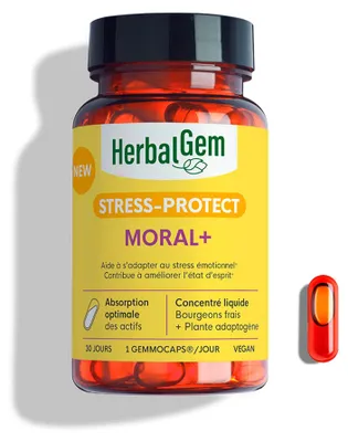 Productafbeelding van Herbalgem - Voedingssupplement Moral+ - 30 capsules
