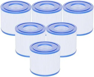 Produktbild von Filter S1 für Pool, Kompatibel mit PureSpa Hot Tub Filter für 11692 29001E 107 x 71 MM 6 Stück
