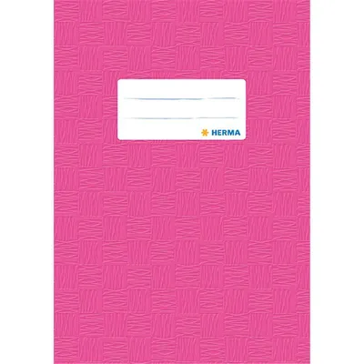 Produktbild von HERMA 7432 2500x Heftschoner PP A5 gedeckt/pink