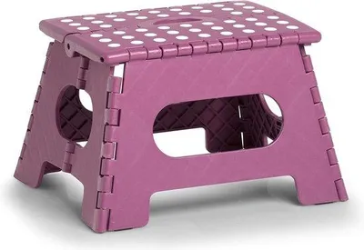 Produktbild von Famanu Klapphocker Bordeaux - Kunststoff, 35 cm lang
