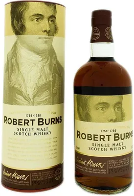 Produktbild von Robert Burns Whisky + Box 700ml 43% Vol.