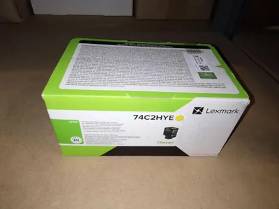 Produktbild von Lexmark Hohe Ergiebigkeit - Gelb - original