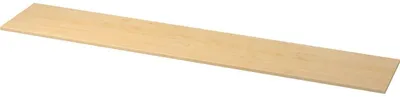 Produktbild von Abdeckplatte für Schrankwandkombination aus Ahorn 240,5 x 43 x 2,5 cm (BxTxH)