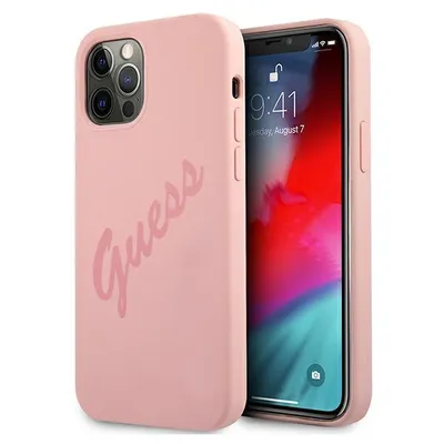 Image de Guess Guhcp12Llsvspi Iphone 12 Pro Max6,7 Różowy/Pink Hardcase Script Vintage