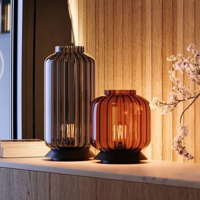 Produktbild von s.luce Velo Glas-Tischleuchte mit Schalter