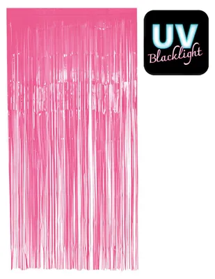 Produktbild von Folienvorhang 100 x 200 cm | Neon Pink UV