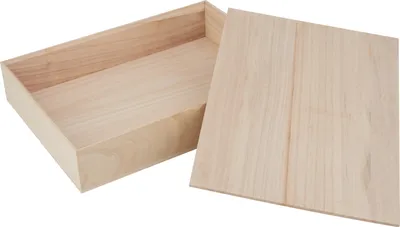 Produktbild von VBS Holzbox mit losem Deckel