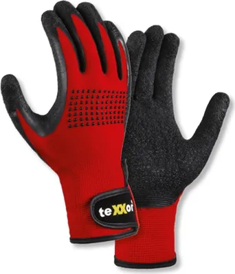 Productafbeelding van 12 paar nylon montageschoenen, gecoat met latex, maat 11