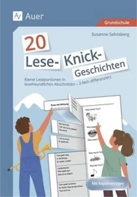 Produktbild von 20 Lese-Knickgeschichten - Klasse 1 und 2