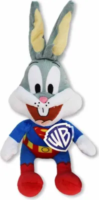 Produktbild von Looney Tunes Bugs Bunny als Superman Plüsch 27cm