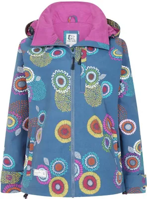 Produktbild von Lazy Jacks - Jacke, wasserfest für Damen LJ117 (S) (Blau/Pink)
