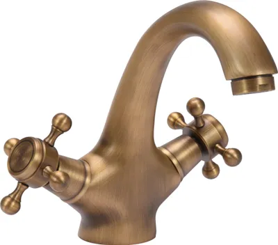 Obrázek produktu pro Umyvadlová baterie RETRO BRONZE Vintage baterie, směšovací baterie