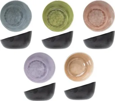 Produktbild von Schüssel Melamin D12xH8 cm Streetfood Go sortiert | 6 Stück