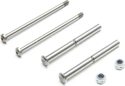 Produktbild von Losi Front Hinge Pin and King Pin Set, Polished: All 22