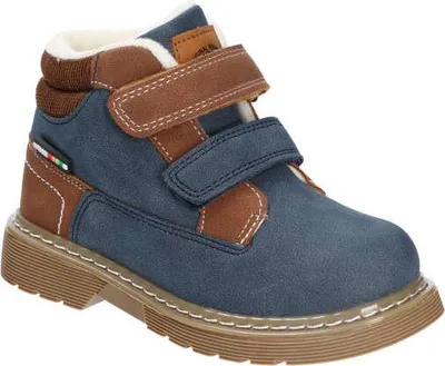 Produktbild von AMERICAN CLUB ES14423 Kinder Winterstiefel mit Fleecefutter, Klettverschluss, Winterschuhe Warm & Rutschfest, Navy 27
