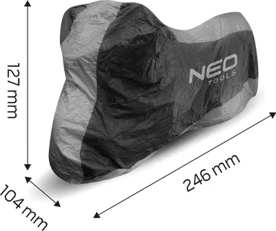 Zdjęcie produktu dla NEO TOOLS Pokrowiec na motocykl / skuter, 246 x 104 x 127 cm,(150°C)