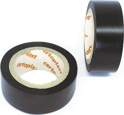 Produktbild von BAAS Isolierband "KS20" Schwarzes Elektro-Isolierb Inhalt: 2 Roll
