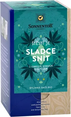 Obrázek produktu pro Štěstí je sladce snít- bylinná směs BIO 27 g SONNENTOR