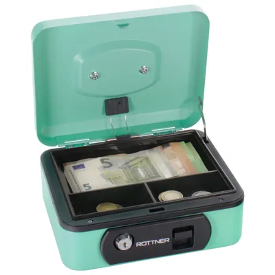 Obrázok produktu pre Rottner Pro Box 1 pokladnička tyrkysová