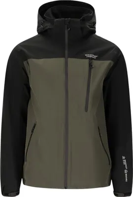 Immagine prodotto di WEATHER REPORT Delton Giacca antipioggia da uomo con cappuccio verde S