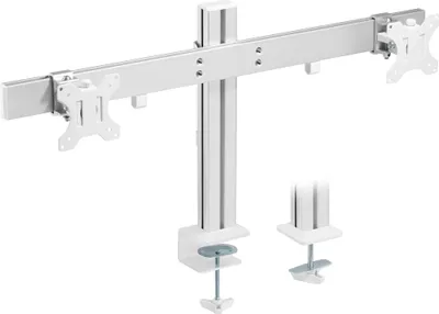 Immagine prodotto di InLine - Kit di montaggio - per 2 display LCD - plastica, alluminio, acciaio - colore grigio - dimensioni schermo: 43,2-81,3 cm (17"-32") - montaggio da tavolo (23184A)