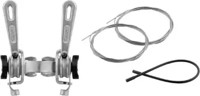 Produktbild von Sunrace Corsa Schalthebel Silber 6/7/8s Silber 6/7/8s