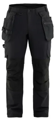 Produktbild von Blakläder Handwerker Arbeitshose 4-Wege-Stretch 1720, Farbe:Schwarz, Größe:C154