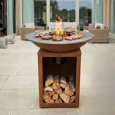 Produktbild von ASH - Solaria - Plancha Barbecue - Cortenstahl