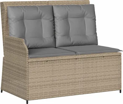 Image de Banc de jardin Beige polyrotin