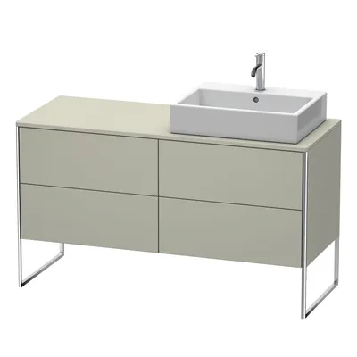 Produktbild von Waschtischunterbau XSQUARE 778x1400x548mm Be re taupe seidenmatt taupe seidenmatt