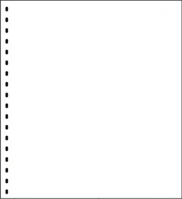 Produktbild von Lindner 880P Blattschutzhülle mit 18-Ring-Lochung für LINDNER Blattformat 272mm x 296mm - 10er-Packung