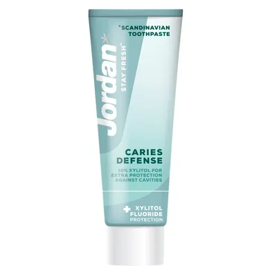 Obrázek produktu pro Jordan Dentální Pasta Pro Ochrannou Péči - Proti Kazům, Cavity Defense, 75ml.