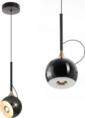 Produktbild von Hängelampe tooLight G087-1CP Black Chrome