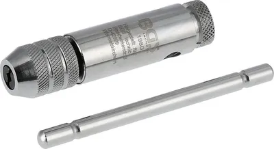Zdjęcie produktu dla BGS technic Tool Holder with Sliding Handle for Taps, 188 g