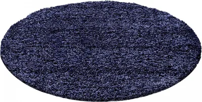 Image de Tapis à poils longs avec motif uni tissé UNI L