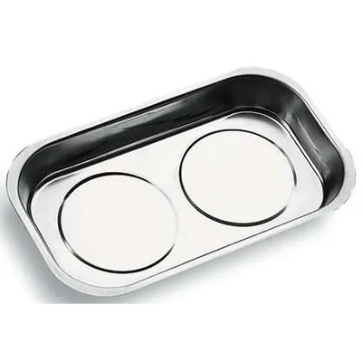 Produktbild von INOX Magnettschale Haftschale Magnetteller Magnettablett  Größe L 240 140 mm
