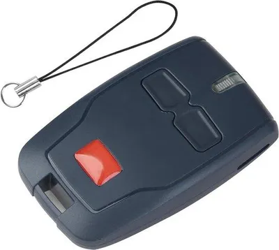 Image de Télécommande de garage à 2 boutons, 433 MHz - Pièce de rechange pour motorisation de porte de garage - Compatible avec Bft Mitto 2 - Kleio Ghibli Trc 2 - 2 boutons - (1 pièce)