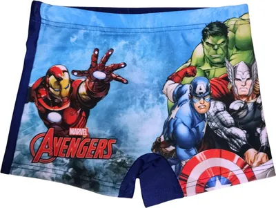 Produktbild von Badehose Avengers  Dunkelblau 98-104 cm