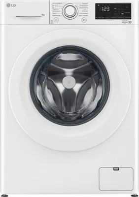 Produktbild von LG Waschmaschine F4NV3193 Wäsche 9 kg Kapazität 1.400 U/Min Weiß silber