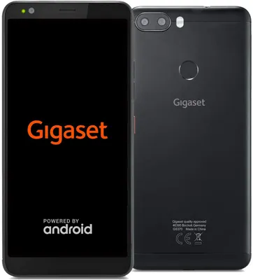 Produktbild von Gigaset GS370, 14,5 cm (5.7"), 3 GB, 32 GB, 13 MP, Android 7.0, Schwarz