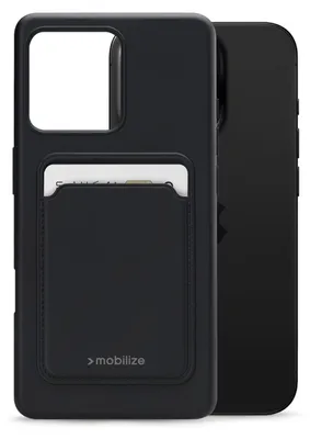 Imagen del producto de Funda de silicona para tarjetas, color  mate, compatible con Apple iPhone 16 Pro