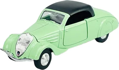 Produktbild von Welly Old Timer 1938 Peugeot 402 Grün mit Dach 1:34-1:39 Die Cast Metall Modell Neu im Kasten 98877